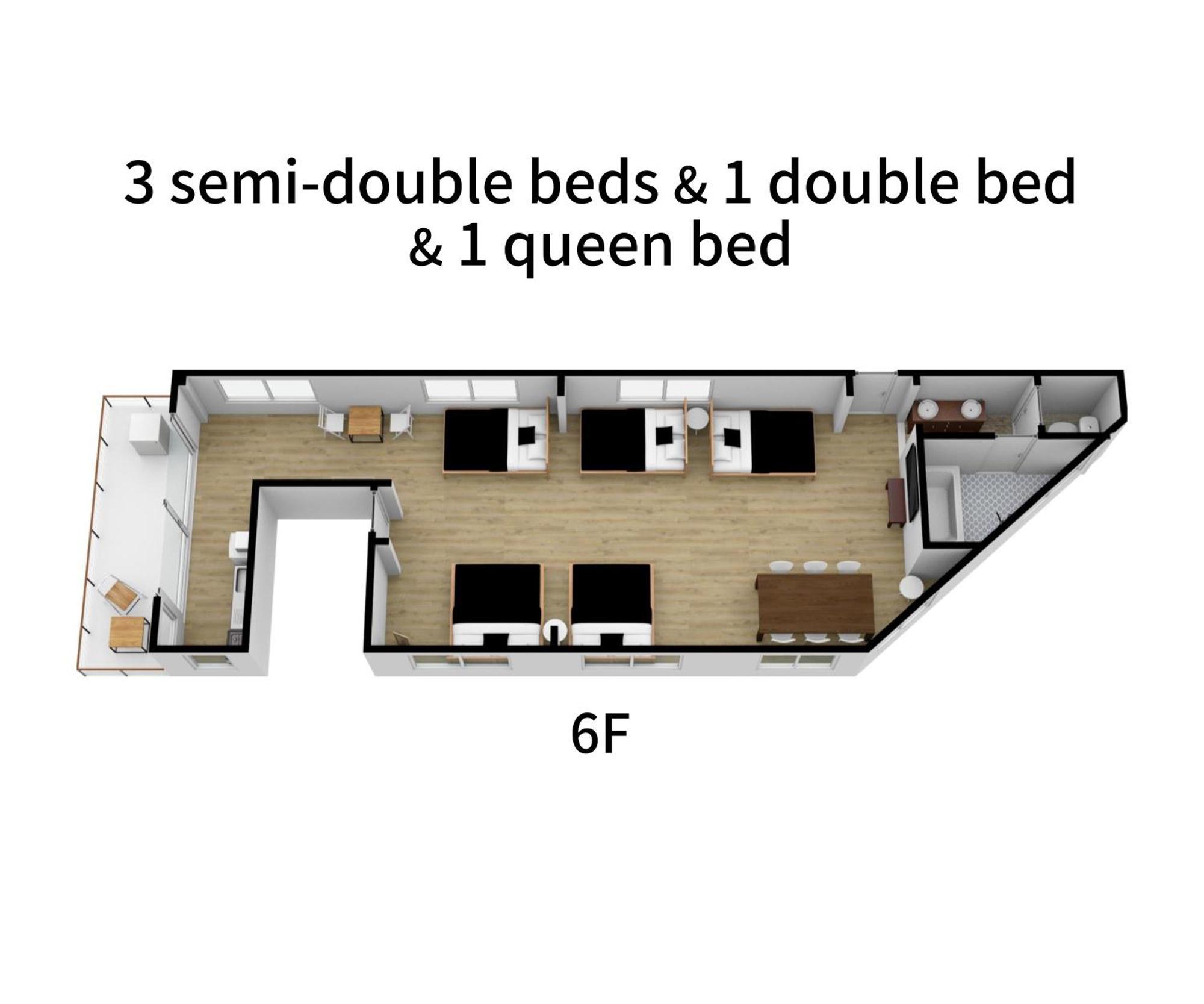 אפרטהוטל אוסקה U.House חדר תמונה